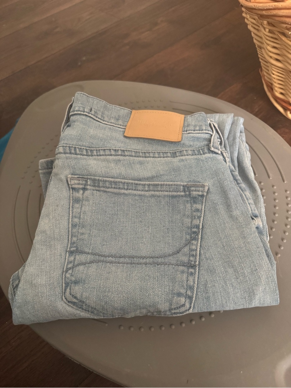Hollister- Light Blue Men's Jeans - Classic Straight Fit